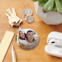 Mariage Enregistrer la date Simple Photo Calligrap