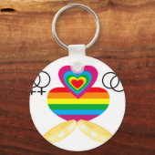 Porte-clés mariage gay (Recto)