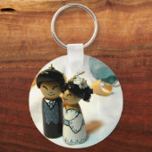 Porte-clés Mariage I de Kokeshi (Recto)