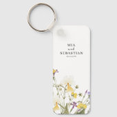 Porte-clés Mariage Lilac aquarelle (Recto)