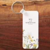 Porte-clés Mariage Lilac aquarelle (Recto)