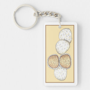 Porte-clés Mariage mexicain italien Cookies Boules de neige b