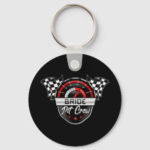 Porte-clés Mariage Pit Crew Race Car Anniversaire Fête Corres