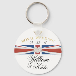 Porte-clés Mariage royal - William et Kate Commemoratives