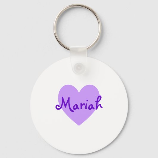 Porte-clés Mariah en violet (Recto)