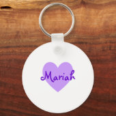 Porte-clés Mariah en violet (Recto)
