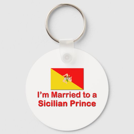 Porte-clés Marié à un prince sicilien (Recto)