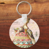 Porte-clés Marie Antoinette et Pink Paris (Recto)