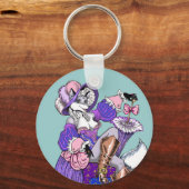 Porte-clés Marie Antoinette Porte - clé (Recto)