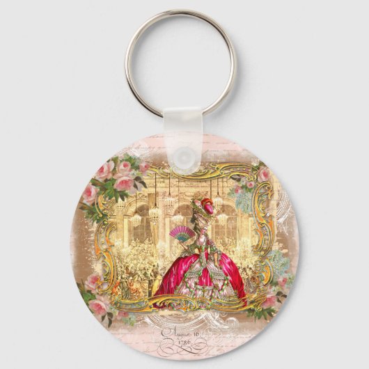 Porte-clés Marie Antoinette Versailles (Recto)