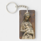 Porte-clés Marie Et Bébé Jésus (Devant)