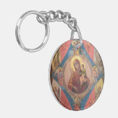 Porte-clés Marie, Jésus et les Anges (Devant gauche)