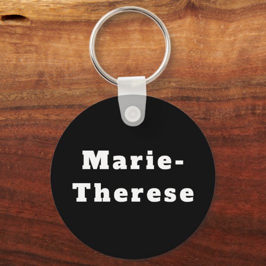 Porte-clés Marie-Thérèse (Verso)