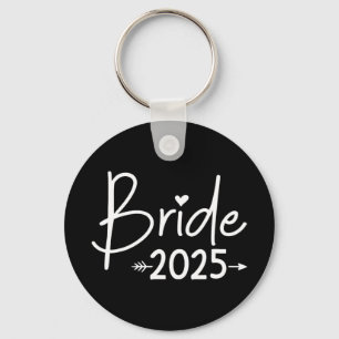 Porte-clés Mariée 2025 pour mariage ou enterrement de vie de 