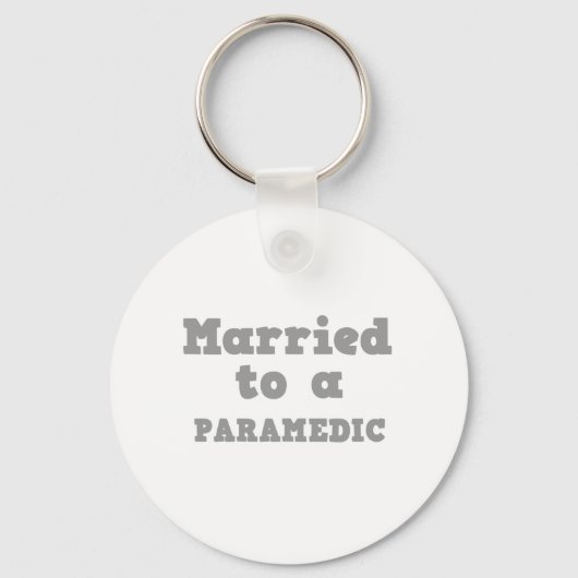 PORTE-CLÉS MARIÉE À UN PARAMÉDIC (Recto)
