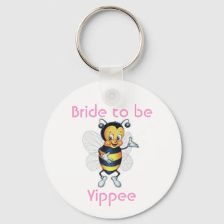 Porte-clés Mariée à Yippee