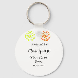 Porte-clés Mariée au citron Main Squeeze personnalisable