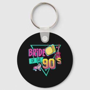Porte-clés Mariée des années 90 Rétro Mariée des années 90 En