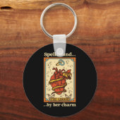 Porte-clés Mariée Et Marié Drôle Mystique Ensorcelés Par (Recto)