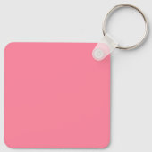 Porte-clés mariée pour être rose mignon (Dos)
