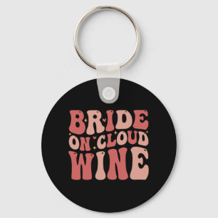 Porte-clés Mariée sur le nuage Boisson vin Groovy Enterrement
