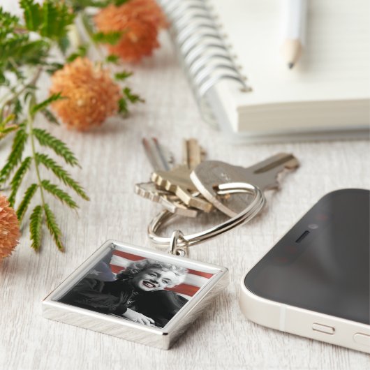 Porte-clés Marilyn patriote (Côté)