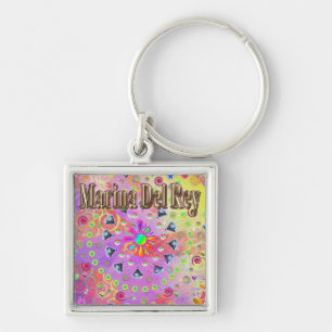 Porte-clés Marina Del Rey Lucky Golden Keychain