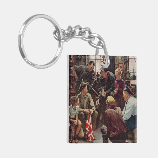 Porte-clés Marine (Devant gauche)