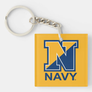 Porte-clés Marine américaine Marine initiale N