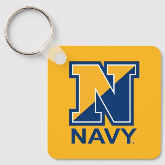 Porte-clés Marine américaine | Marine initiale N (Recto)