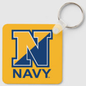 Porte-clés Marine américaine | Marine initiale N (Dos)
