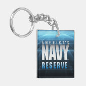 Porte-clés Marine américaine | Réserve navale américaine (Devant gauche)