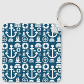 Porte-clés Marine Élément motif de mer (Dos)