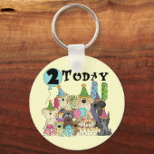 Porte-clés Marionnettes 2e anniversaire Bash Tshirts et cadea (Recto)