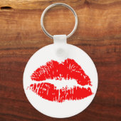 Porte-clés Mark de baiser rouge (Recto)