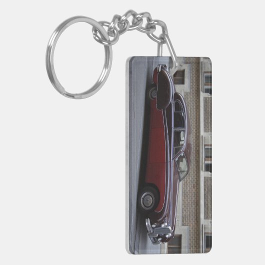 Porte-clés Mark IX de Jaguar rouge (Devant gauche)