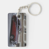 Porte-clés Mark IX de Jaguar rouge (Dos)