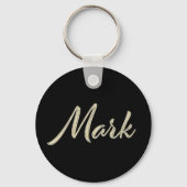 Porte-clés Mark Whitegold Button (Recto)