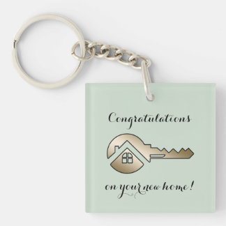 Porte-clés Marketing immobilier Whispering Sage Gold Key