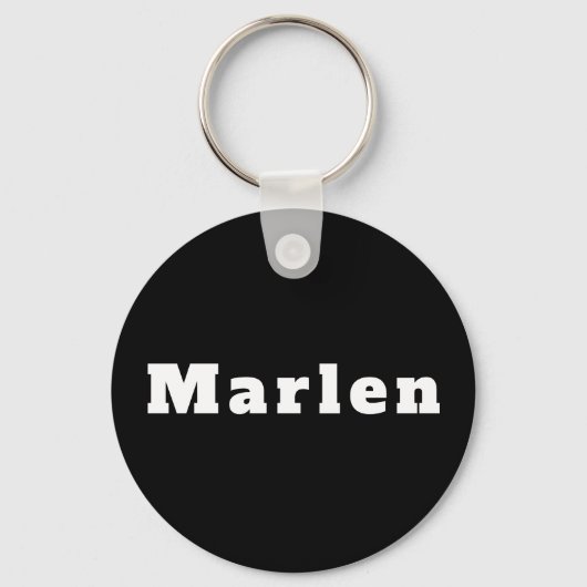 Porte-clés Marlen (homonymie) (Recto)