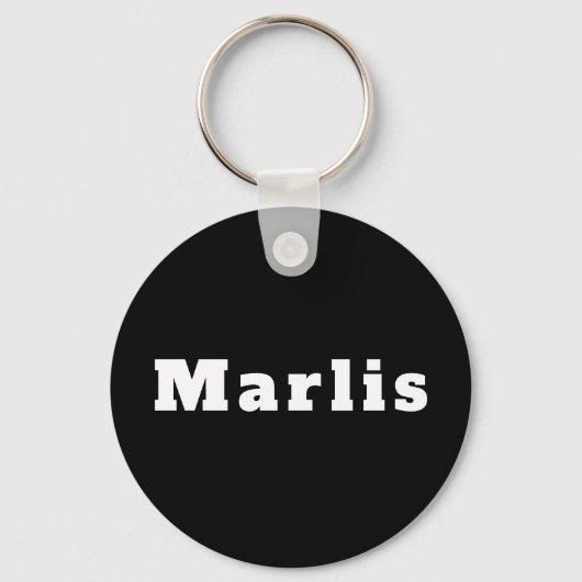 Porte-clés Marlis (homonymie) (Recto)