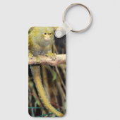 Porte-clés Marmoset Monkey On Alert, Clavier (Verso)