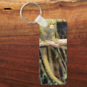Porte-clés Marmoset Monkey On Alert, Clavier (Recto)