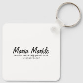 Porte-clés Marne-La-Vallée France Pastel Travel (Dos)