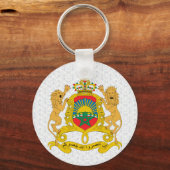 Porte-clés Maroc Détail des armoiries (Recto)