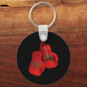 Porte-clés Maroc Gants de boxe Drapeau Fierté Marocaine Boxe (Recto)