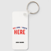 PORTE-CLÉS MARQUE BLANCHE MODERNE ET PERSONNALISABLE VÉRIFIÉE (Verso)