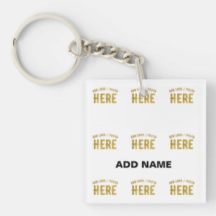 PORTE-CLÉS MARQUE BLANCHE MODERNE ET PERSONNALISABLE VÉRIFIÉE