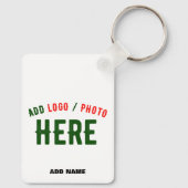 PORTE-CLÉS MARQUE BLANCHE MODERNE ET PERSONNALISABLE VÉRIFIÉE (Verso)