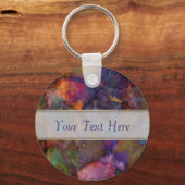 Porte-clés Marque Peacock Ore Chalcopyrite (Recto)